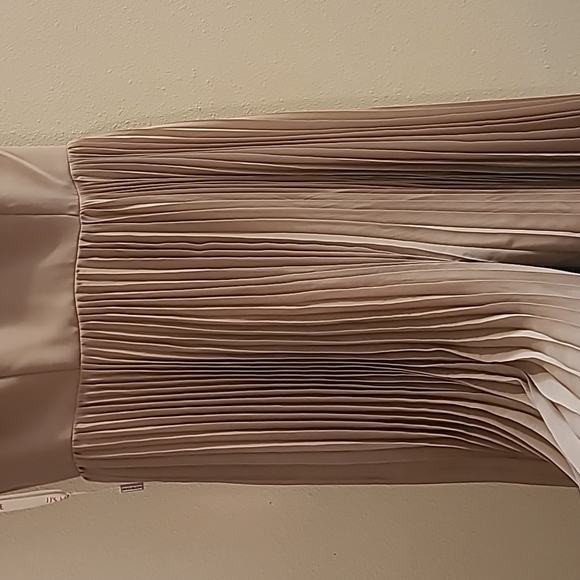 JJ'House NWOT Bridesmaid or prom dress size 8 taupe - Picture 9 of 10